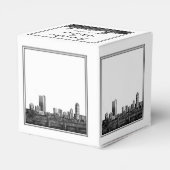 Ballotins Ballotin de mariage de destination de Boston (Arrière)