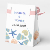 Ballotins Ballotin de mariage de plage (Arrière)