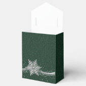 Ballotins ballotin de mariage d'hiver Silver vert (Ouvert)