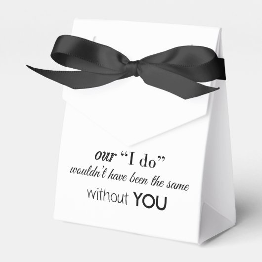 Ballotins Ballotin de mariage personnalisé (Verso)