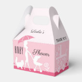 Ballotins Ballotin de Merci de Baby shower rose (Verso)