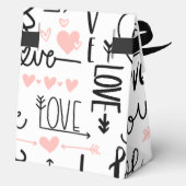 Ballotins Ballotin de messages de coeur et d'amour (Verso)