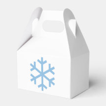Ballotin de Noël Blue Snowflake