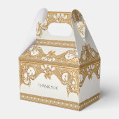 Ballotins Ballotin de perles blanches ornées d'or (Arrière)