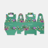 Ballotins Ballotin de pierres rouges Feuilles vertes (Déplié)