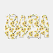 Ballotins Ballotin de tournesol personnalisé (Déplié)