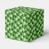 Ballotins Ballotin de triangles géométriques verts (Arrière)