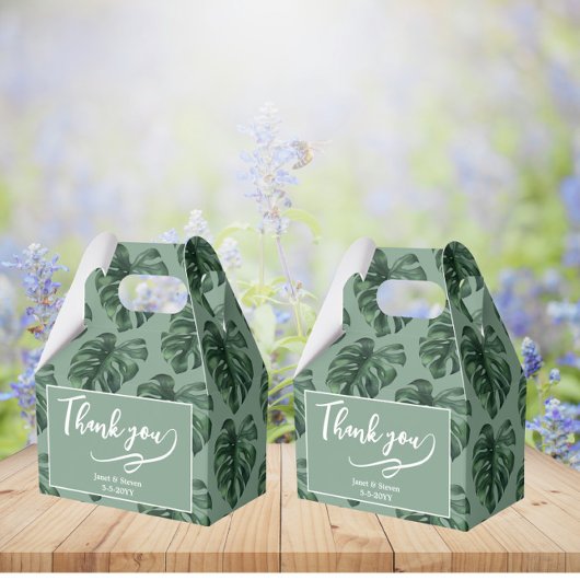 Ballotins Ballotin de verdure de la feuille tropicale