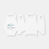 Ballotins Ballotin de verdure - Mariage vert Faveur (Déplié)