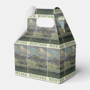 Ballotins Ballotin de Vintage voyage du Montana Etats-Unis