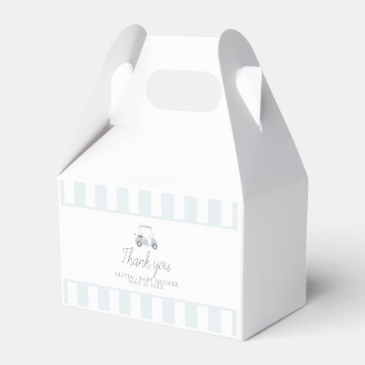 Ballotins Ballotin de voiturette de golf bleu (Verso)