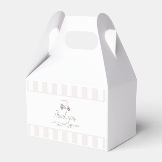 Ballotins Ballotin de voiturette de golf rose (Verso)