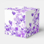 Ballotins Ballotin des coeurs violets flottants (Arrière)