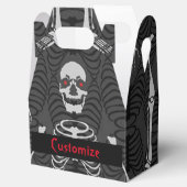 Ballotins Ballotin d'Halloween noir et blanc (Ouvert)