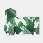 Ballotins Ballotin d'impression feuille banane (Déplié)