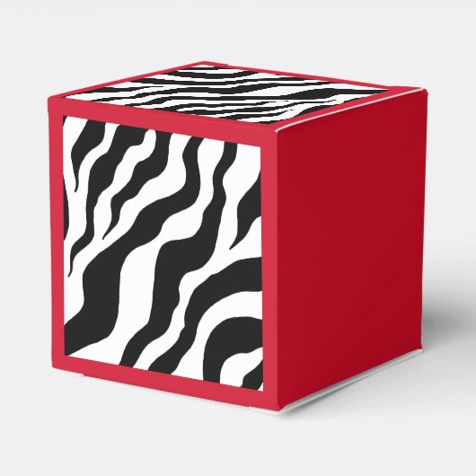 Ballotins Ballotin d'impression Retro Zebra (Arrière)