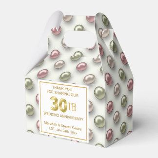 Ballotins ballotin du 30e anniversaire du Mariage des perles
