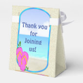 Ballotins Ballotin du mariage tropical (Arrière)