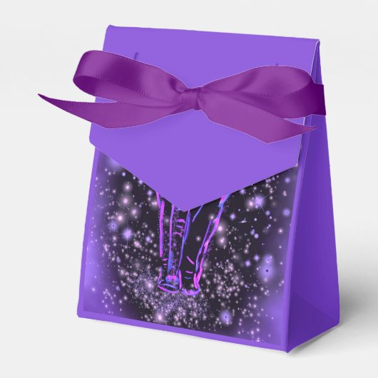 Ballotins Ballotin Éléphant Dans La Nuit Étoilée Rose Violet (Verso)