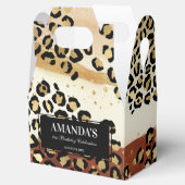 Ballotins Ballotin Empreinte de léopard neutre (Ouvert)