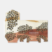 Ballotins Ballotin Empreinte de léopard neutre (Déplié)