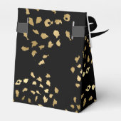 Ballotins Ballotin Empreinte de léopard noir et or (Arrière)