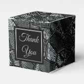 Ballotins Ballotin en cube en mosaïque gris foncé (Verso)