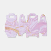 Ballotins Ballotin en marbre rose et or (Déplié)