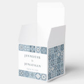 Ballotins Ballotin en tuiles espagnoles bleues et grises (Ouvert)