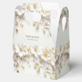 Ballotins Ballotin Feuille d'or blanc ivoire (Ouvert)