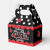 Ballotins Ballotin fille d'anniversaire de coccinelle (Verso)