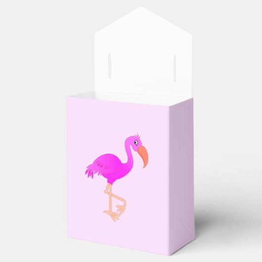 Ballotins Ballotin Flamant rose rose - Vos couleurs / Texte (Ouvert)