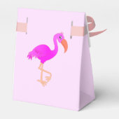 Ballotins Ballotin Flamant rose rose - Vos couleurs / Texte (Arrière)