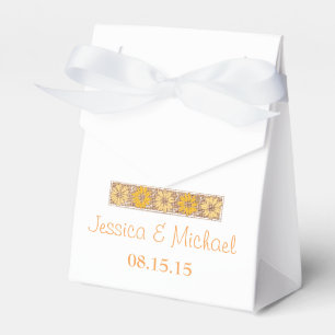 Ballotins Ballotin Fleur sauvage Orange Rustique