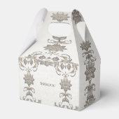 Ballotins Ballotin floral argent or (Arrière)