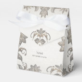 Ballotins Ballotin floral argent or (Verso)