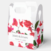 Ballotins Ballotin Floral avec fleurs de Bougainvilliers (Ouvert)