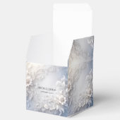 Ballotins Ballotin floral blanc (Ouvert)