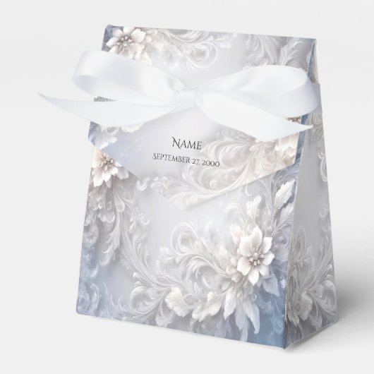 Ballotins Ballotin floral blanc (Verso)
