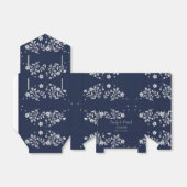 Ballotins Ballotin floral blanc (Déplié)