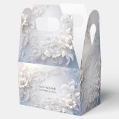 Ballotins Ballotin floral blanc (Ouvert)