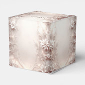 Ballotins Ballotin floral blanc ivoire (Arrière)