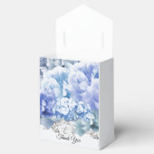 Ballotins Ballotin floral mixte bleu monochrome (Ouvert)