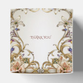 Ballotins Ballotin Floral Or Blanc (Haut)