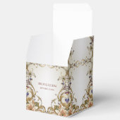 Ballotins Ballotin Floral Or Blanc (Ouvert)