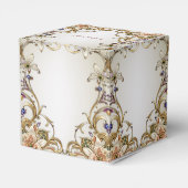 Ballotins Ballotin Floral Or Blanc (Arrière)