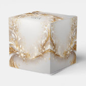 Ballotins Ballotin Floral Or Blanc (Arrière)