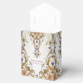 Ballotins Ballotin Floral Or Blanc (Ouvert)