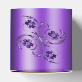 Ballotins Ballotin floral pourpre (Haut)