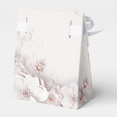 Ballotins Ballotin floral rose ivoire (Arrière)